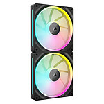 Ventilateur Boîtier Corsair iCUE LINK LX140 RGB Dual Pack - Noir + iCUE LINK System Hub - Autre vue