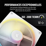 Ventilateur Boîtier Corsair iCUE LINK LX140-R RGB - Blanc - Autre vue