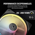 Ventilateur Boîtier Corsair iCUE LINK LX140-R RGB - Noir - Autre vue