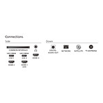 TV PHILIPS 43PUS8550 - TV 4K UHD HDR - 108 cm - Autre vue