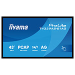 Écran dynamique iiyama 43" LED - ProLite T4329AS-B1AG - Ecran dynamique tactile 4K UHD - Autre vue