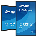 Écran dynamique iiyama 43" LED - ProLite T4329AS-B1AG - Ecran dynamique tactile 4K UHD - Autre vue