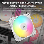 Ventilateur Boîtier Corsair RS120 ARGB - Blanc - Autre vue
