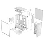 Boîtier PC Fractal Design Meshify 3 Ambience Pro RGB - Blanc - Autre vue