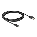 Câble USB DeLock USB-C / USB-A 2.0 - 3 m - Autre vue