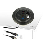Hub USB DeLock Hub de bureau USB-A 3.0 à 4 ports - Autre vue