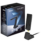 Carte réseau MSI BE6500 WiFi USB - Adaptateur USB Wifi 7 - Autre vue