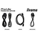 Écran dynamique iiyama 86" LED - ProLite TE8615A-B1AG - Autre vue