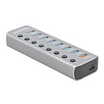 Hub USB DeLock Hub USB 3.0 à 9 ports avec 1 port USB-A dédié à la charge (5V 2.4A) et 1 port USB-C PD 3.0 - Autre vue