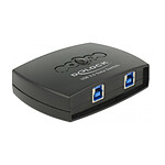 Accessoires USB DeLock Commutateur 2 PC vers 1 périphérique USB 3.0 avec 2 entrées USB-B / 1 sortie USB-A - Autre vue