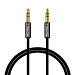 Câble Jack Akashi câble audio stéréo jack 3.5 mm M/M - 1 m - Autre vue