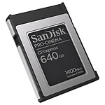 Carte mémoire SanDisk CFexpress PRO-CINEMA Type B 640 Go - Autre vue