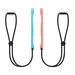 Accessoires Switch 2 Nintendo Dragonnes Joy-Con 2 Gauche & Droit - Bleu/Rouge  - Autre vue