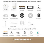 Robot et aspirateur Dreame X50 Ultra Complete - Blanc - Autre vue