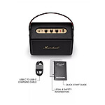 Enceinte sans fil Marshall Kilburn III Noir/Laiton - Enceinte compacte - Autre vue