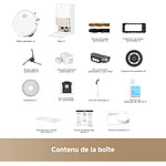 Robot et aspirateur Dreame L50 Pro Ultra - Blanc - Autre vue