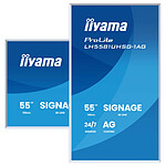 Écran dynamique iiyama 55" LED - ProLite LH5581UHSG-1AG - Autre vue