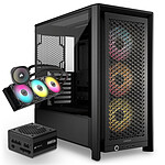 Boîtier PC Corsair FRAME 4000D RS ARGB + Nautilus 360 RS ARGB + RM850e - Noir - Autre vue