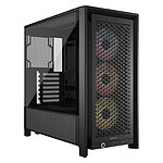 Boîtier PC Corsair FRAME 4000D RS ARGB + Nautilus 360 RS ARGB + RM850e - Noir - Autre vue
