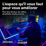 Disque SSD Crucial T710 avec dissipateur - 1 To - Autre vue