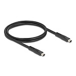 Câble DisplayPort DeLock Câble Mini DisplayPort 2.1 mâle/mâle  - 1.5 m - Autre vue