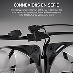 Ventilateur Boîtier Corsair RS120-R ARGB Triple Pack - Noir - Autre vue