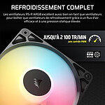 Ventilateur Boîtier Corsair RS120-R ARGB Triple Pack - Noir - Autre vue