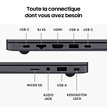 PC portable Samsung Galaxy Book4 (NP754XGK-KS2FR) - Argent - Autre vue