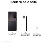 Smartphone reconditionné Samsung Galaxy Z Flip7 (Noir) - 512 Go - 12 Go  · Reconditionné - Autre vue