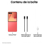Smartphone reconditionné Samsung Galaxy Z Flip7 (Corail) - 256 Go - 12 Go · Reconditionné - Autre vue