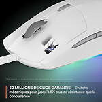 Souris PC SteelSeries Rival 3 Gen 2 - Blanc - Autre vue