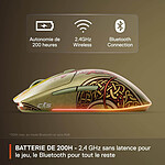 Souris PC SteelSeries Wireless Gaming Mouse CS2 Dragon Lore - Autre vue