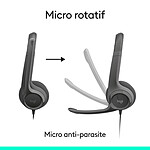 Casque micro Logitech USB Headset H390 USB-C - Autre vue