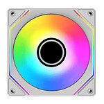 Ventilateur Boîtier Xigmatek Infini G20A - Blanc - Pack de 3 + Contrôleur et télécommande - Autre vue