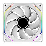 Ventilateur Boîtier Xigmatek Infini G20A - Blanc - Pack de 3 + Contrôleur et télécommande - Autre vue