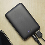Batterie et powerbank Akashi Batterie de Secours Ultra Compacte 5 000 mAh (Noir) - Autre vue