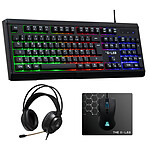 Clavier souris gamer The G-Lab Combo Barium EX - Autre vue