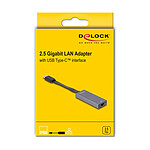 Câble USB DeLock Adaptateur USB Type-C vers RJ-45 2.5 Gbps - Autre vue
