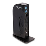 Station d'accueil PC portable DeLock Station d'accueil USB Type-C Triple Display avec DisplayLink - Autre vue