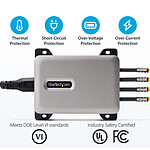 Chargeur PC portable StarTech.com Chargeur USB-C Multi-Appareils à 4 Ports USB-C - Autre vue