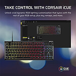 Clavier PC Corsair K55 Core TKL RGB - Autre vue