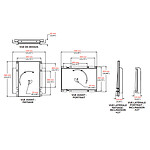 Support TV Support  TV Peerless-AV RMI3-FLIP2 - Autre vue