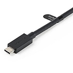Câble USB StarTech.com USB-C avec adaptateur USB-A - M/M - 1 m - Noir - Autre vue