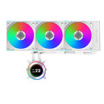 Watercooling AIO Lian Li Hydroshift II LCD-C 360CL (Blanc) - Autre vue