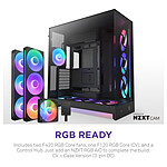 Boîtier PC NZXT H9 Flow RGB+ Noir - 2025 - Autre vue