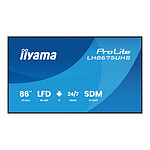 Écran dynamique iiyama 86" LED - ProLite LH8675UHS-B2AG - Ecran dynamique 4K UHD - Autre vue