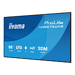 Écran dynamique iiyama 86" LED - ProLite LH8675UHS-B2AG - Ecran dynamique 4K UHD - Autre vue