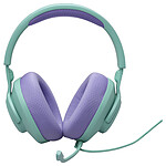 Casque micro JBL Quantum 100M2 - Bleu Cyan - Autre vue