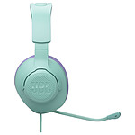 Casque micro JBL Quantum 100M2 - Bleu Cyan - Autre vue