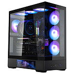 Boîtier PC Zalman P40 DS - Noir - Autre vue